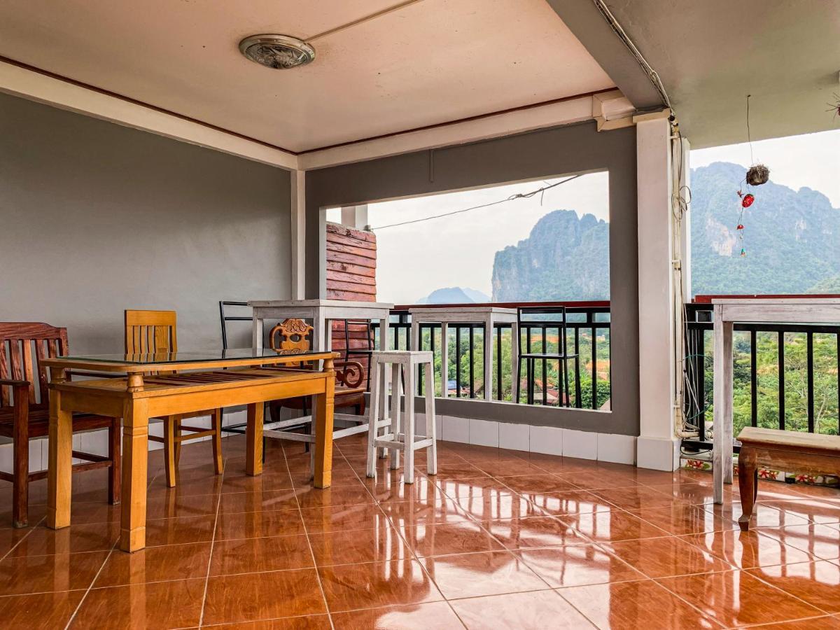 Bountang Mountain View Riverside Hotel Vang Vieng Eksteriør billede