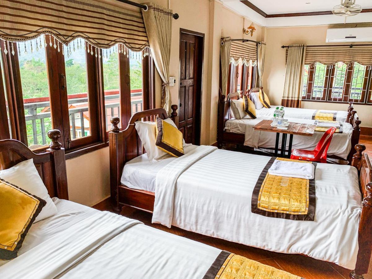 Bountang Mountain View Riverside Hotel Vang Vieng Eksteriør billede