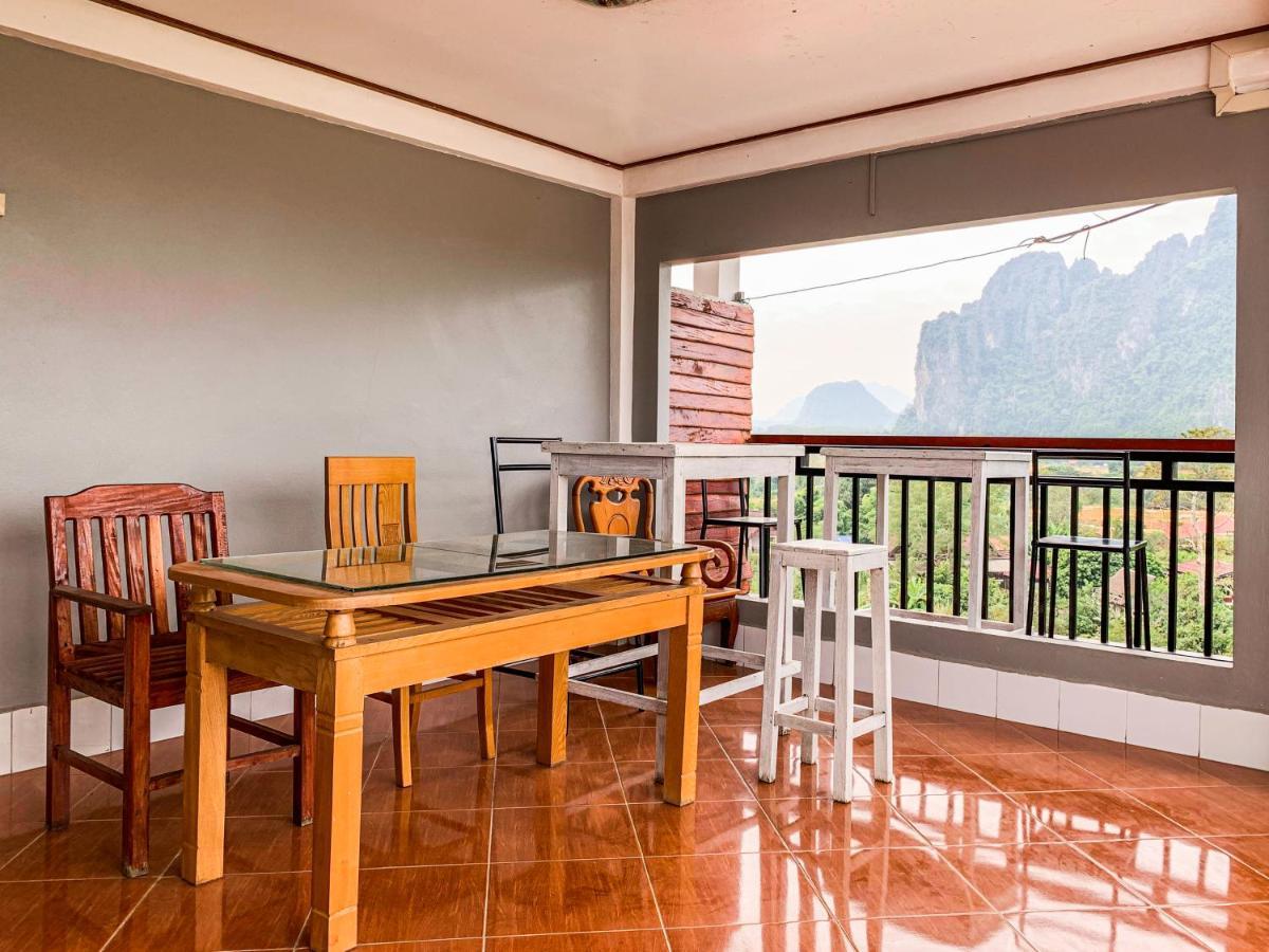 Bountang Mountain View Riverside Hotel Vang Vieng Eksteriør billede