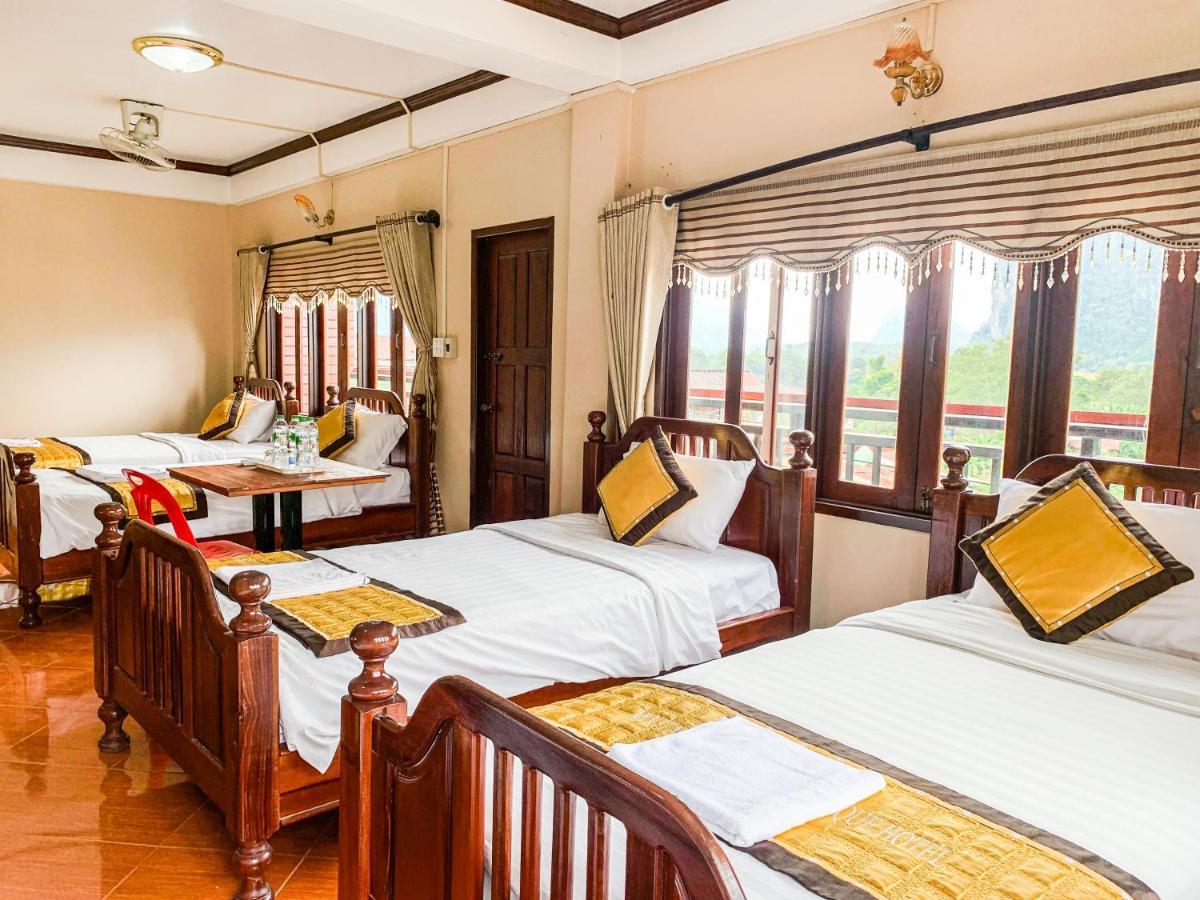 Bountang Mountain View Riverside Hotel Vang Vieng Eksteriør billede
